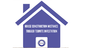 Common house construction mistakes that trigger termite infestation